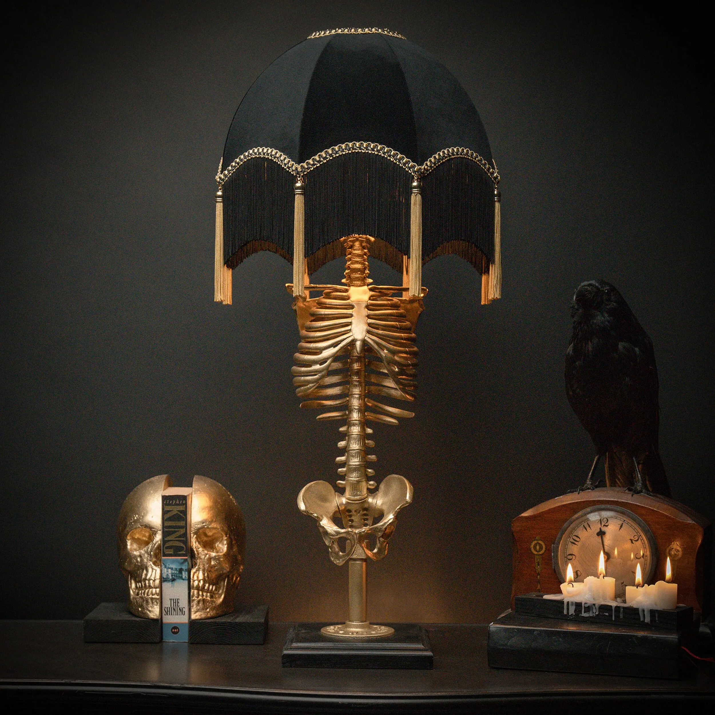 The Skeleton Lamp Gold Edition by The Blackened Teeth