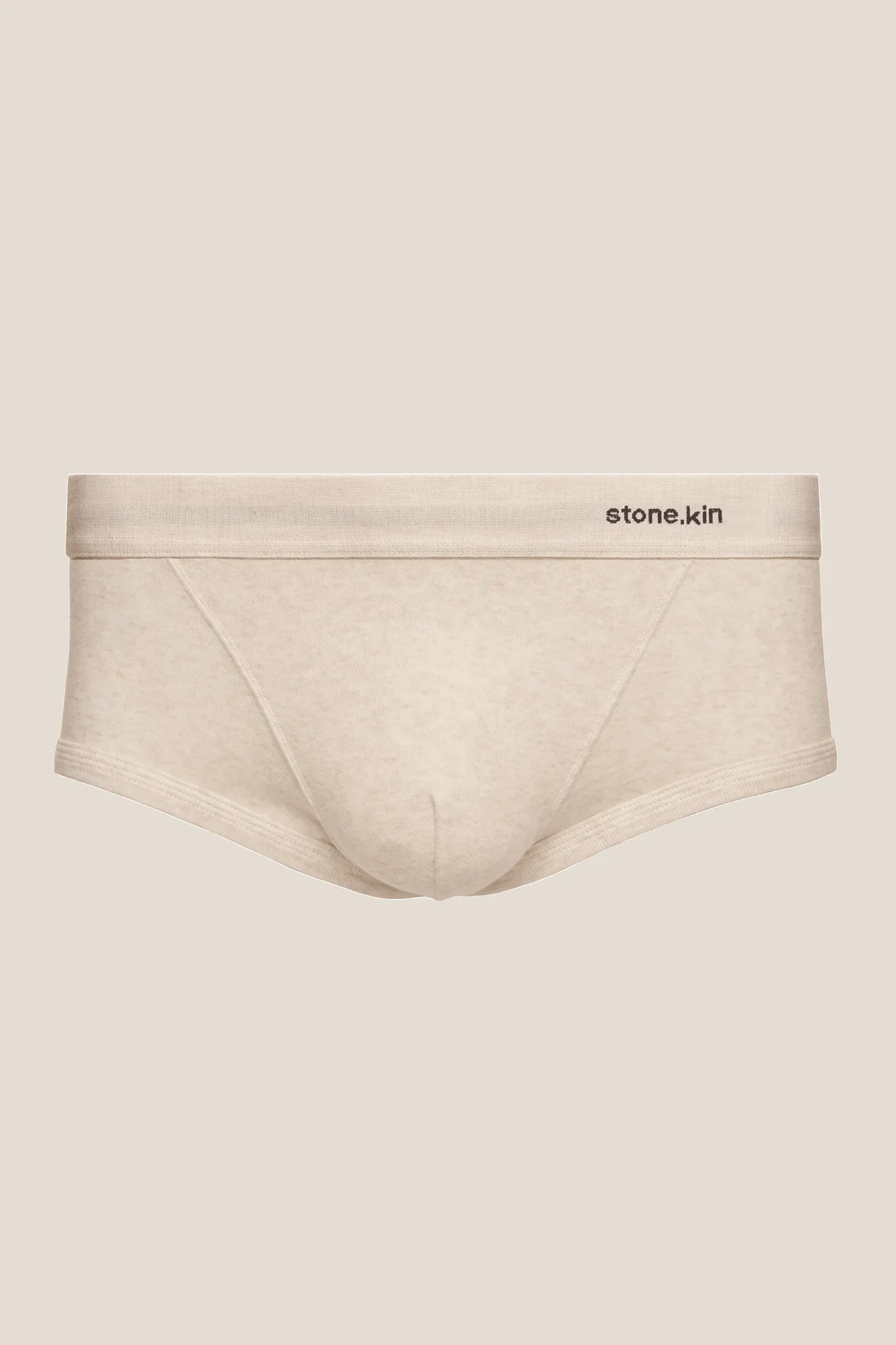 Trunk in Organic Cotton Rib - Bone