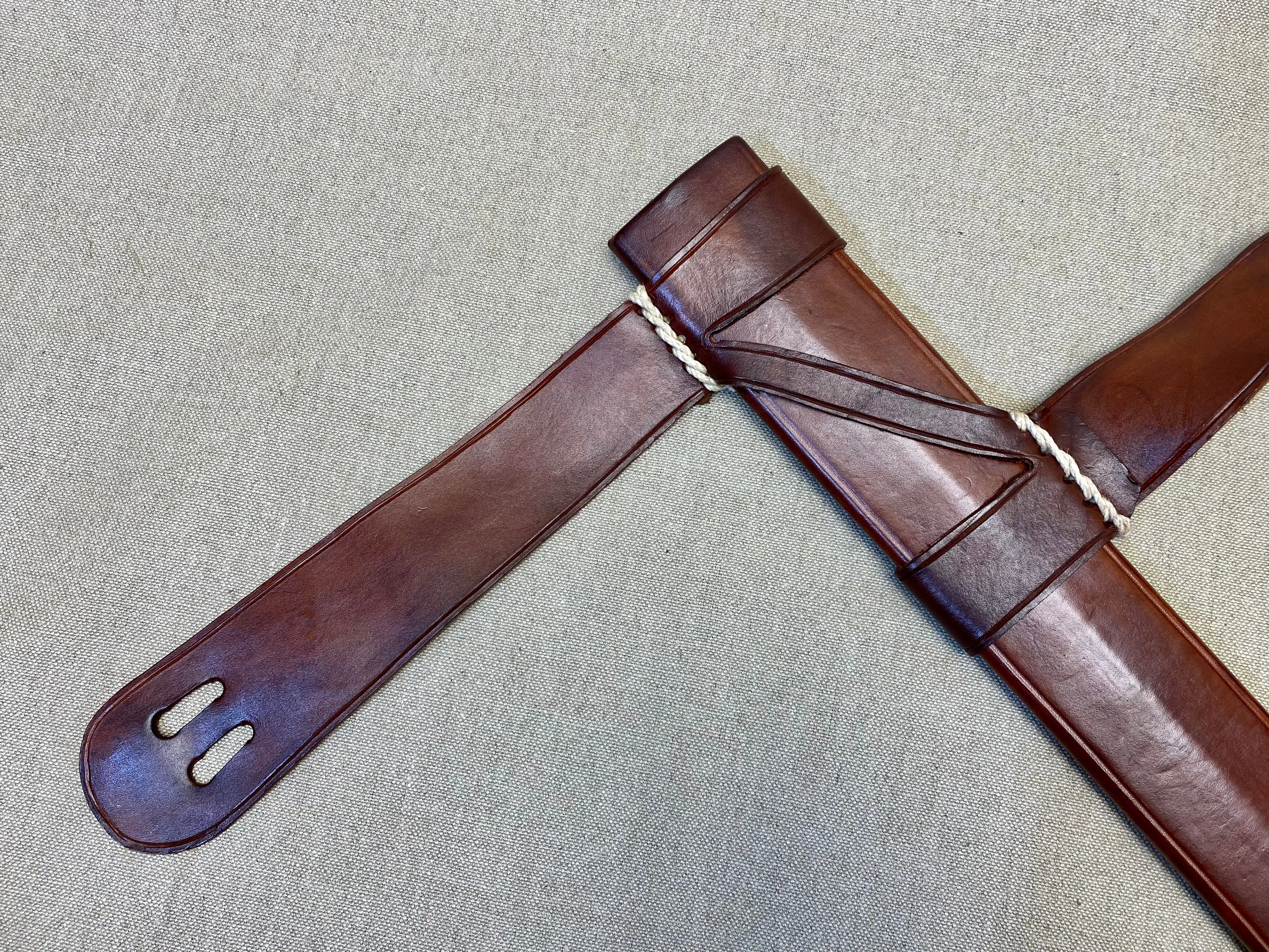 Viking Saxon sword scabbard  Z Belt