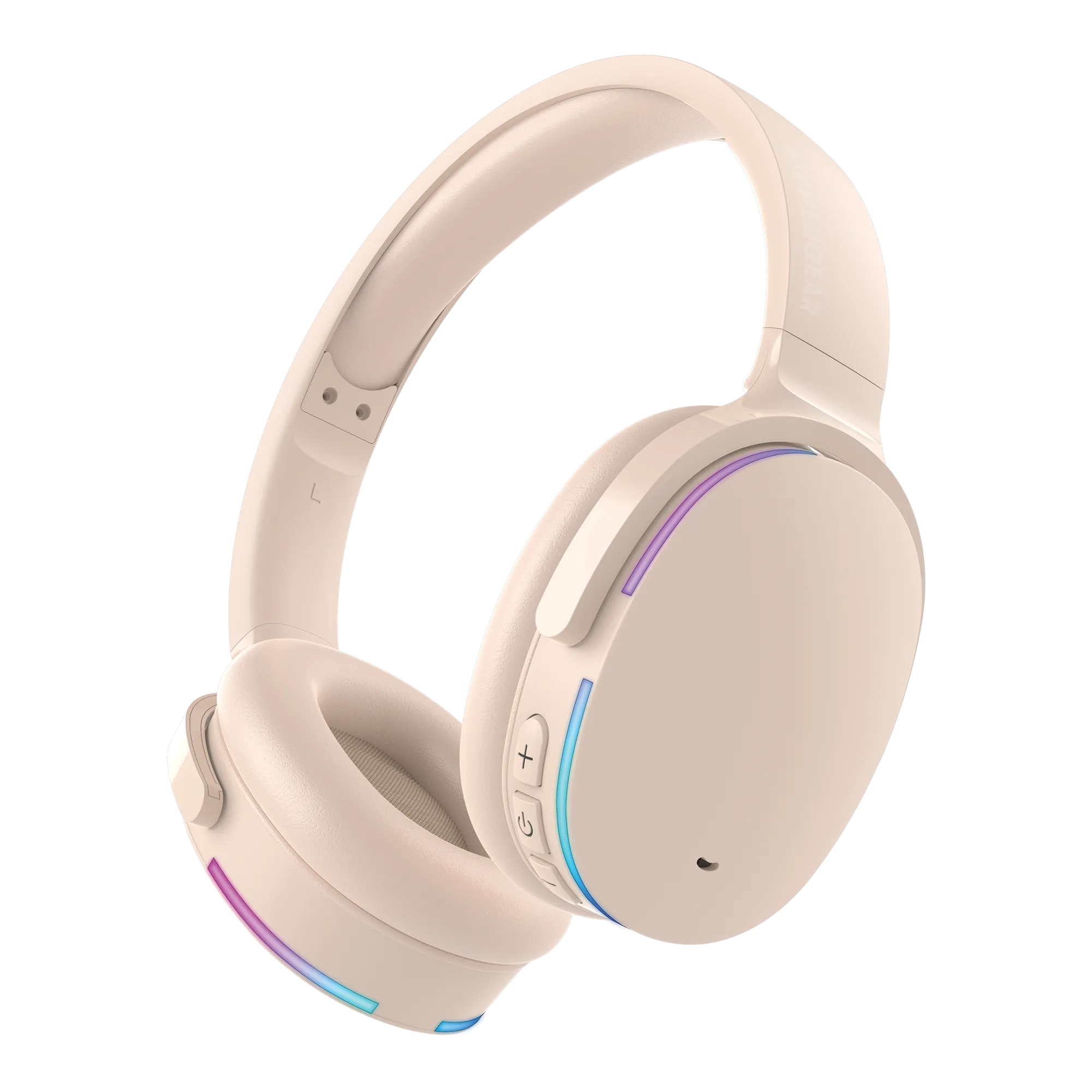 Wireless Audio Essentials Duo | Light-Up Speaker   Headphones | Nude