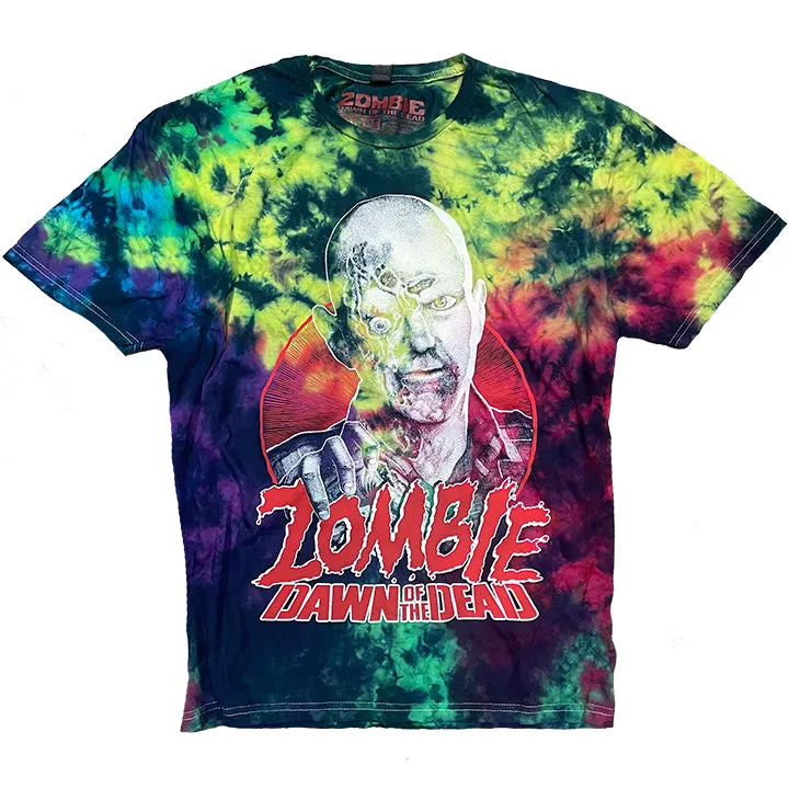 ZOMBIE: DAWN of the DEAD TIE DYE ZOMBIE SHIRT